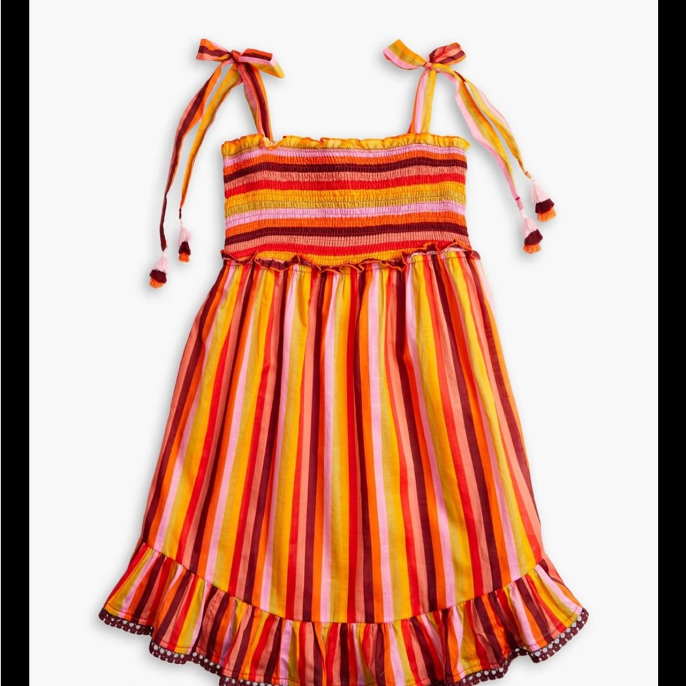 Zimmermann Multicolored Smocked Sundress